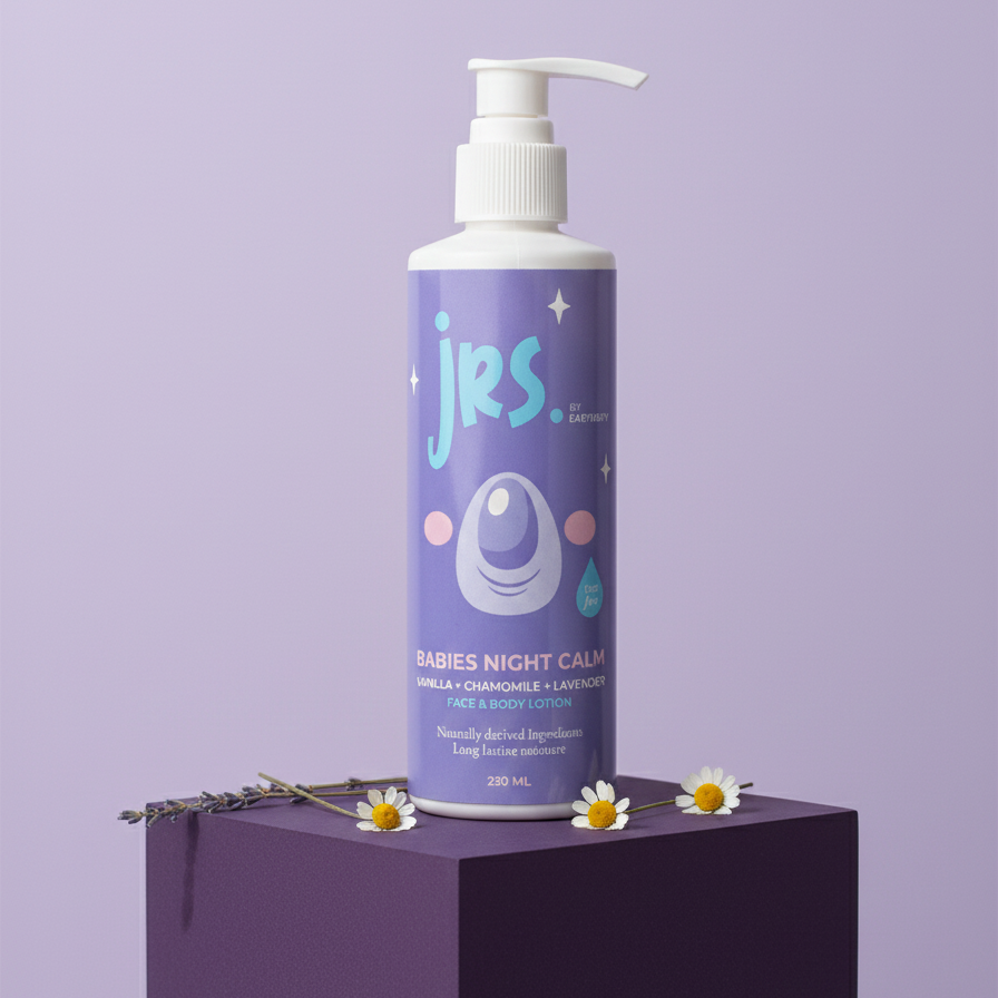 Babies Night Calm Face + Body Lotion