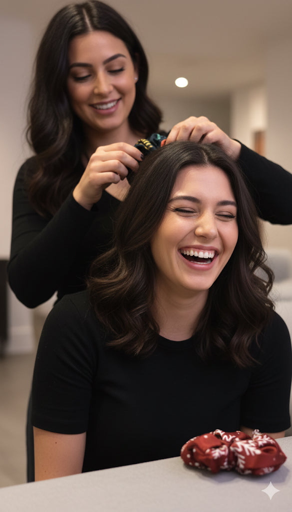 Christmas Everyday Scrunchies - Set of 2