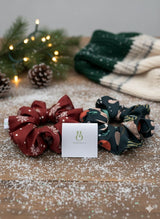 Christmas Everyday Scrunchies - Set of 2
